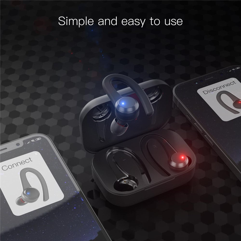 JAKCOM SE5 Wireless Sport Earphones Ear Hook Noise Cancelling TWS Bluetooth-compatible Earbuds