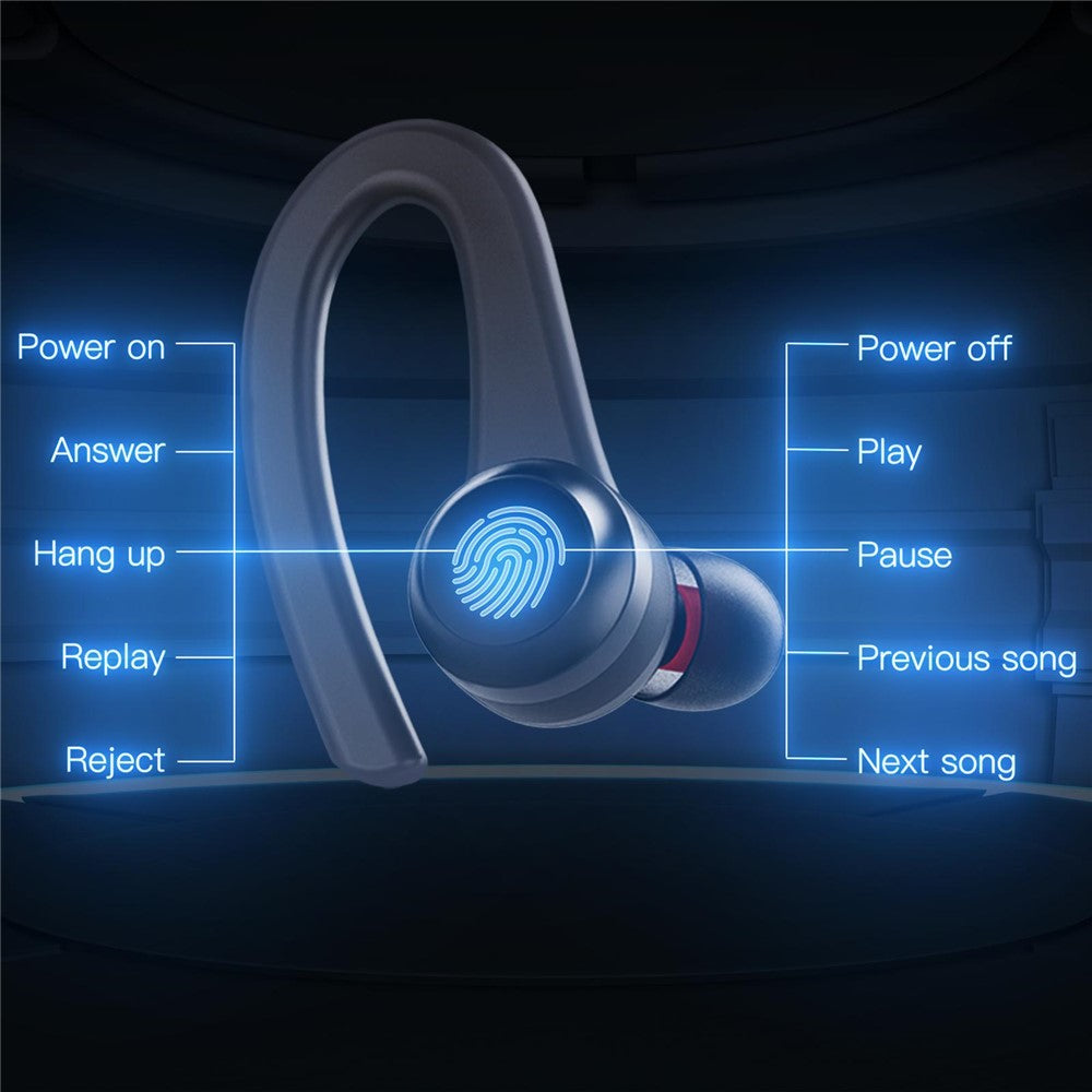 JAKCOM SE5 Wireless Sport Earphones Ear Hook Noise Cancelling TWS Bluetooth-compatible Earbuds