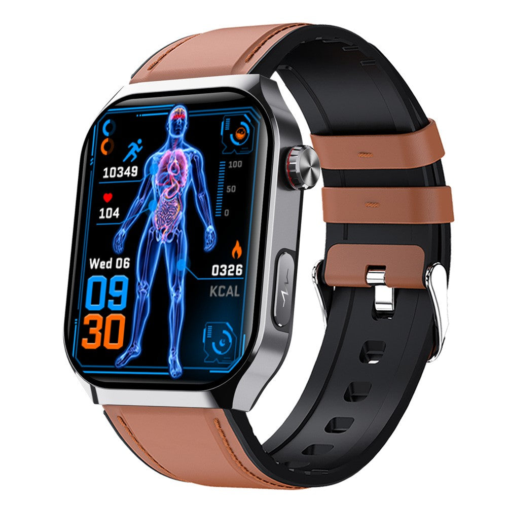 F700 Smart Watch SOS ECG Health Monitor Sleep Fitness Tracker Wristwatch for iOS Android