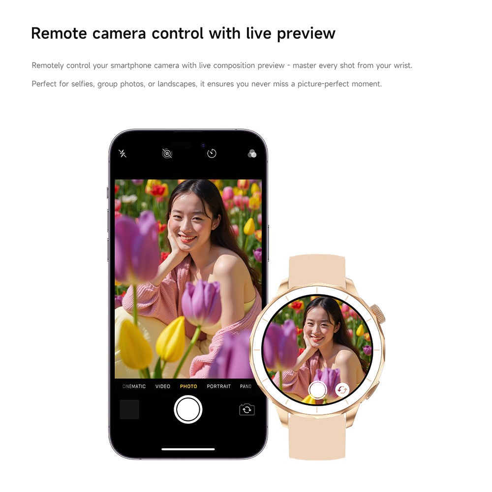 H65 Smartwatch 4GB Storage Support Local Music Video Photo Health Monitoring Sports Watch