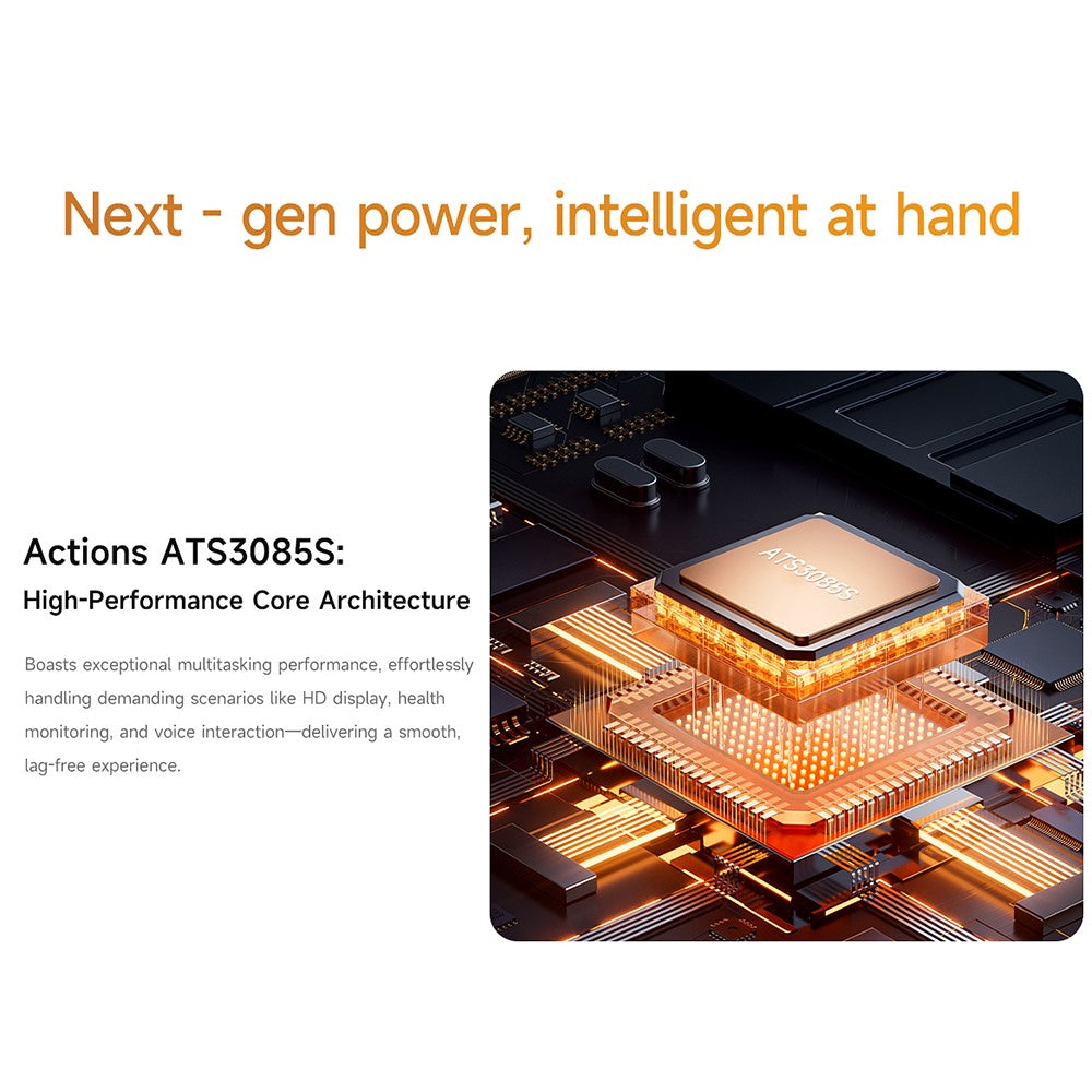H65 Smartwatch 4GB Storage Support Local Music Video Photo Health Monitoring Sports Watch