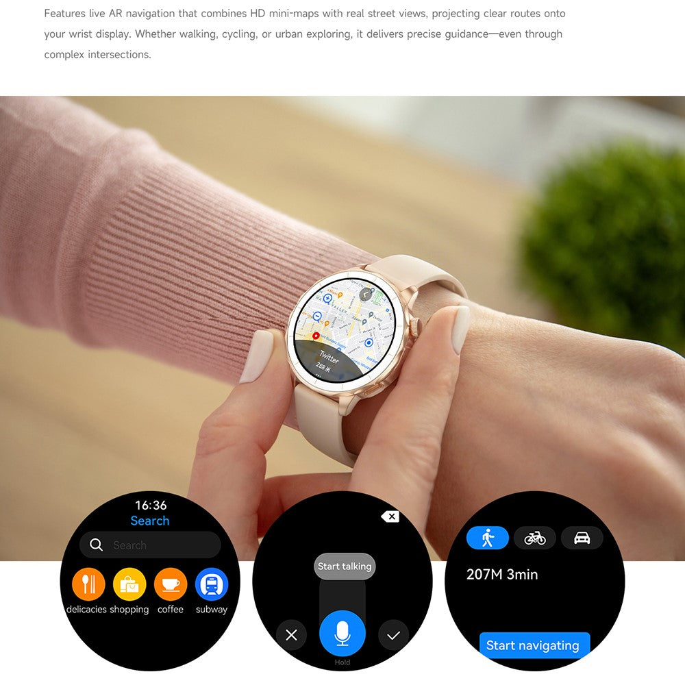 H65 Smartwatch 4GB Storage Support Local Music Video Photo Health Monitoring Sports Watch