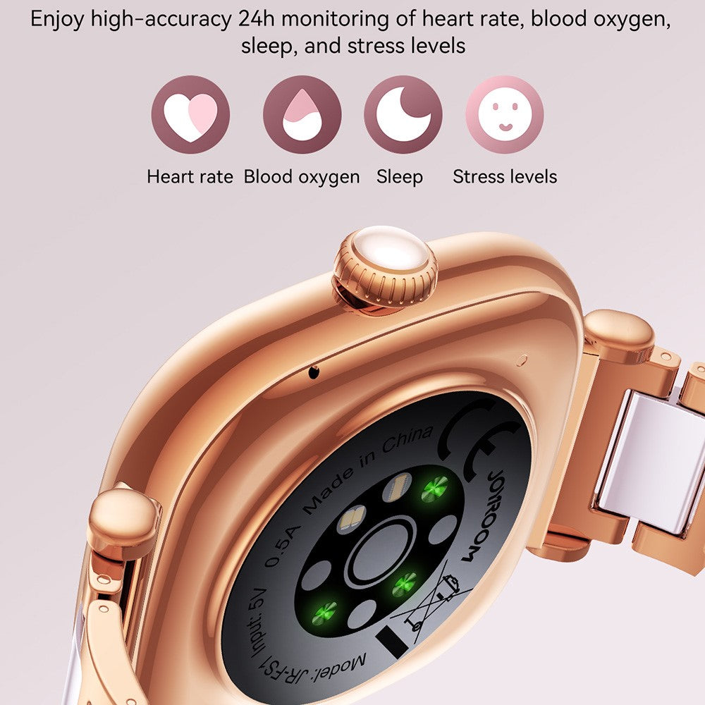 JOYROOM JR-FS1 1.7 Inch AMOLED Screen Smart Watch Bluetooth-Compatible Ceramic Watch