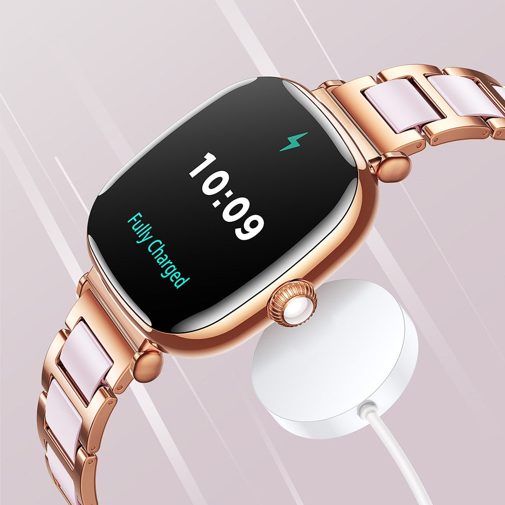JOYROOM JR-FS1 1.7 Inch AMOLED Screen Smart Watch Bluetooth-Compatible Ceramic Watch