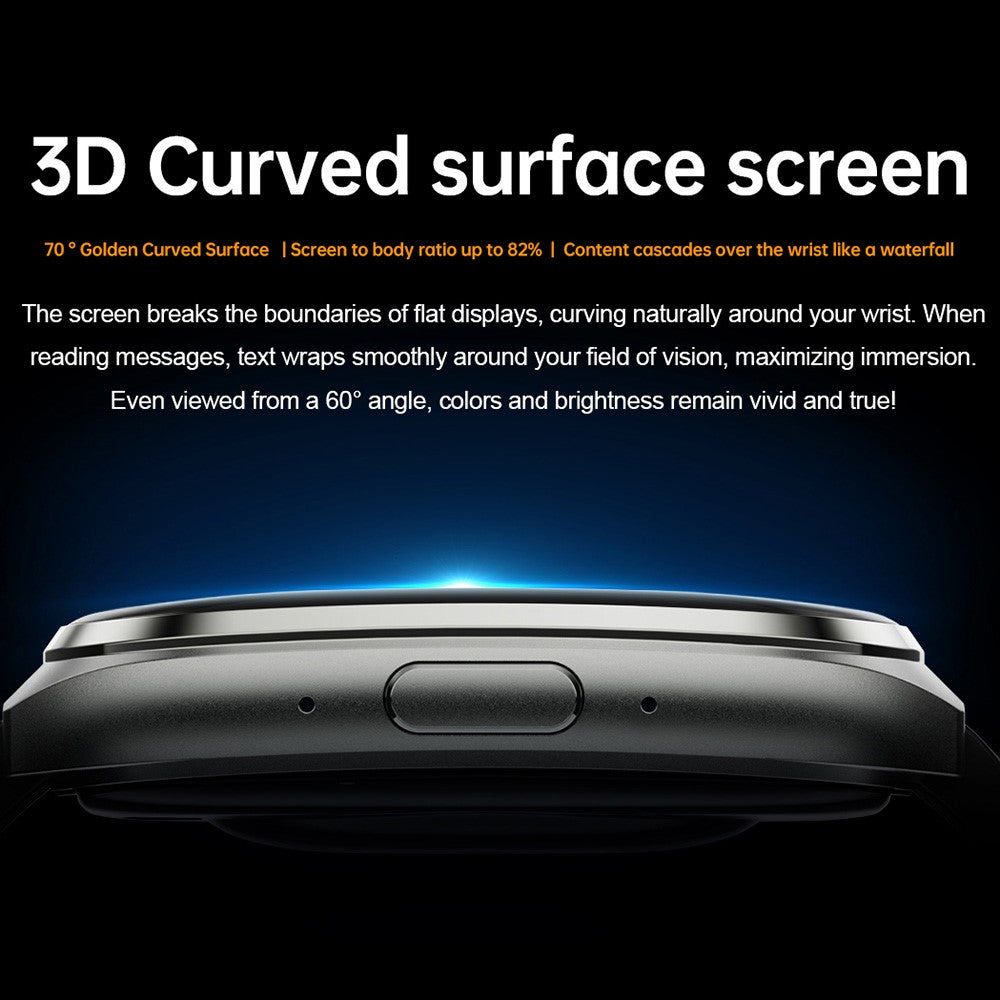 MT66 Silicone Strap Smart Watch 1.83 Inch IPS Screen Fitness Tracker IP68 Waterproof Heart Rate Monitor