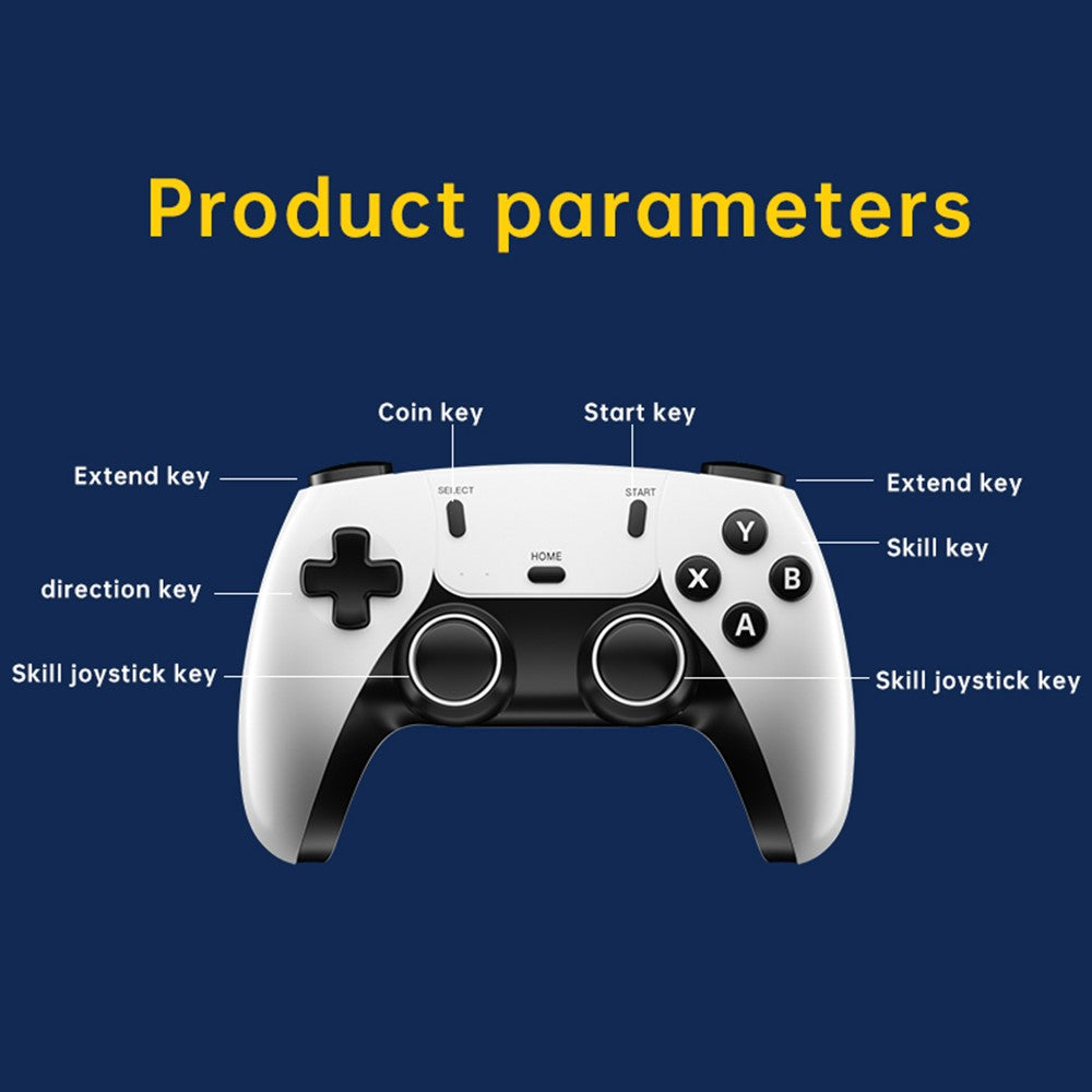 GS5 Pro TV Game Box Gaming Console Retro Emulator 30000+ Games Multi Platform Support HD Output, with 64GB TF Card