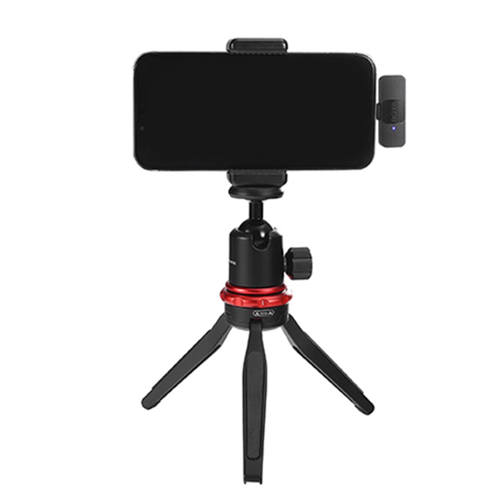 BOYA BY-V20 2.4Ghz Wireless Lavalier Microphones USB-C Mini Video Recording Mic with 2 Transmitters + 1 Receiver