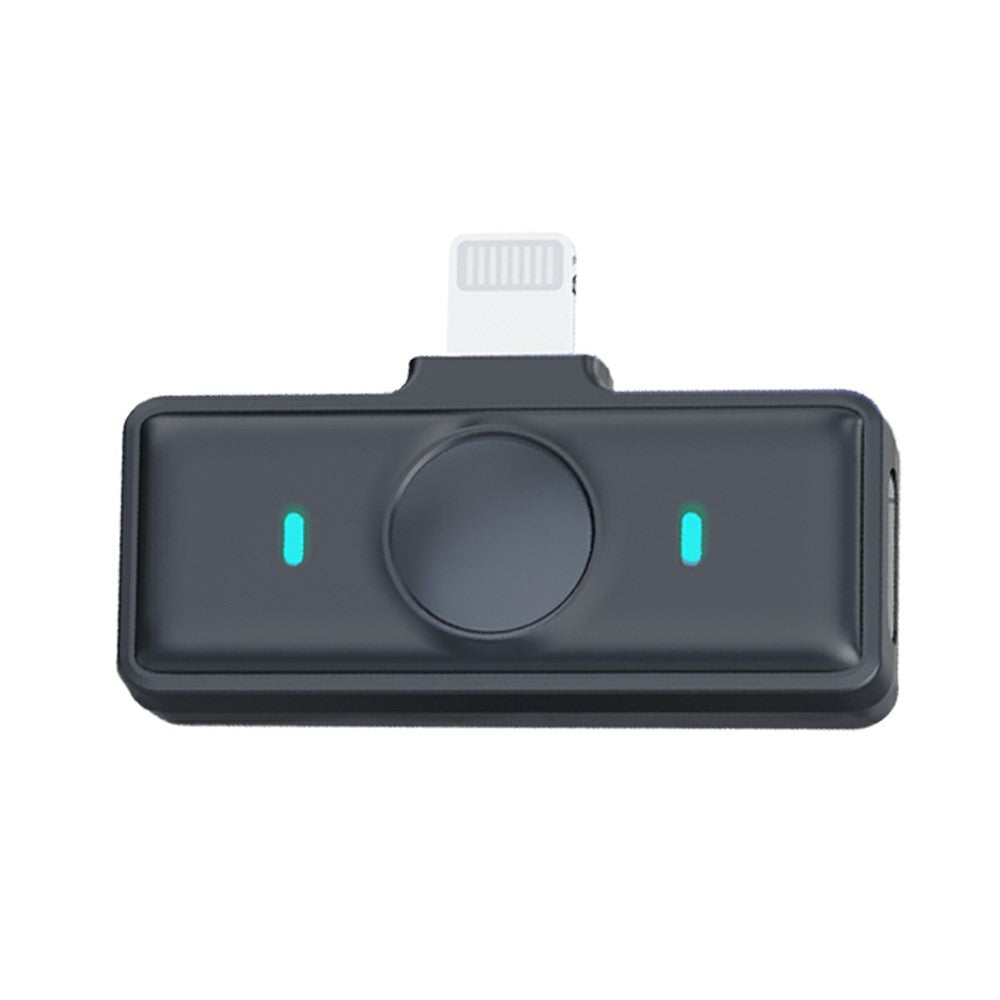 SX21 Wireless Lavalier Microphone for iPhone (2 Microphones+1 Receiver) 2.4G Smart Noise Reduction