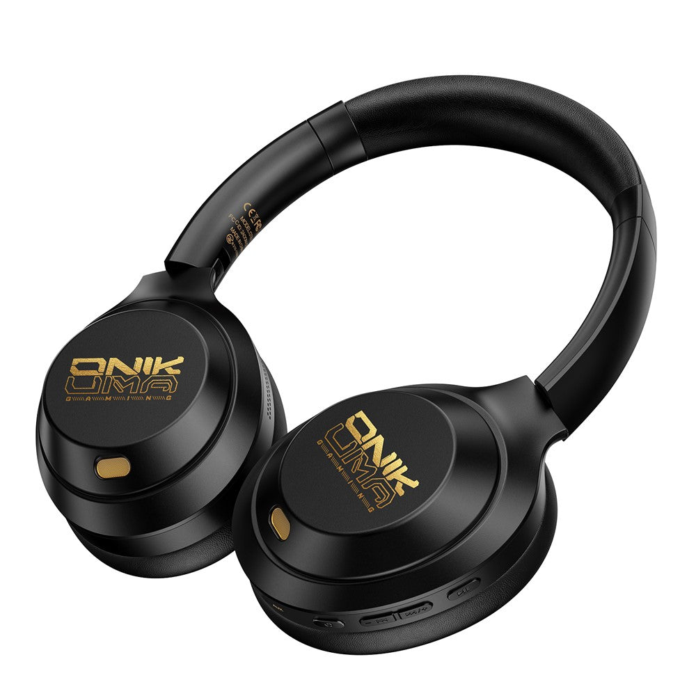 ONIKUMA GT811 ANC+ENC Noise Cancellation Headphones Bluetooth-compatible / Wired Dual Mode Headset