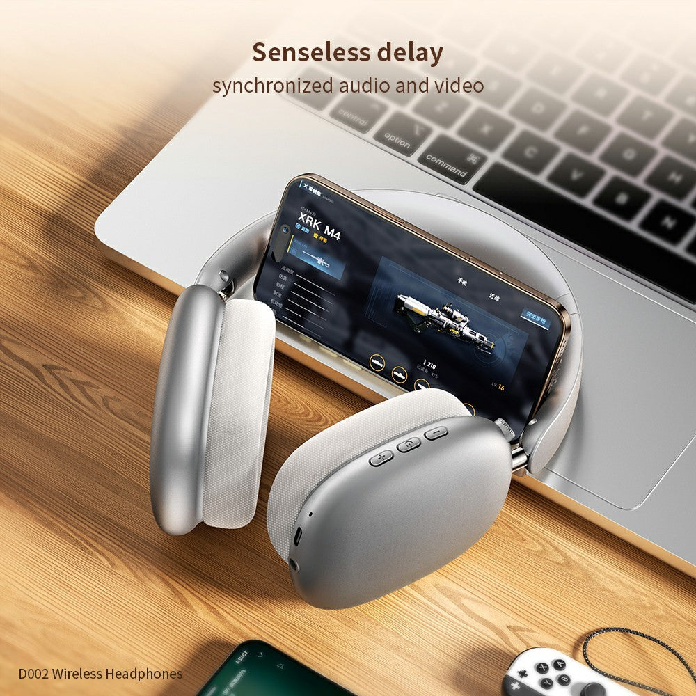 XUNDD D002 Wireless Headphones Over Ear Bluetooth-compatible 5.3 Headset Foldable Design