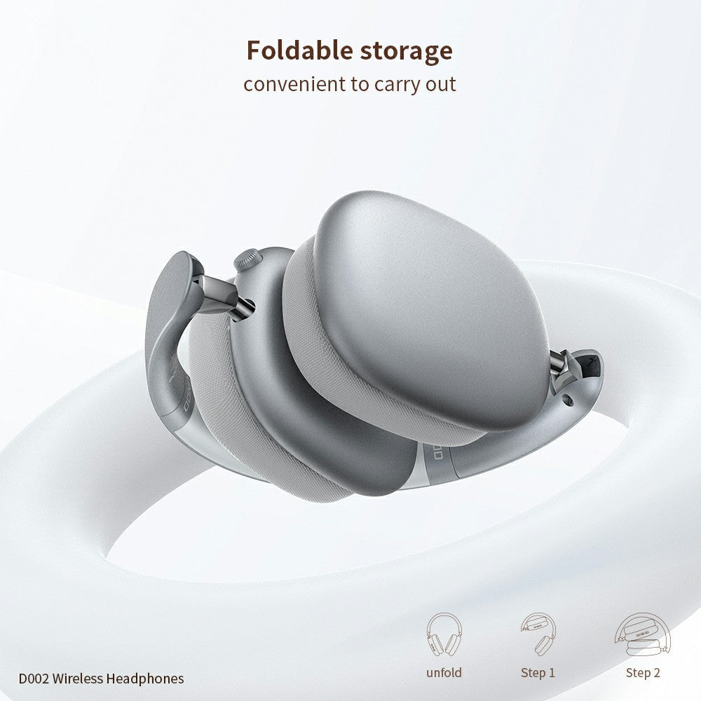 XUNDD D002 Wireless Headphones Over Ear Bluetooth-compatible 5.3 Headset Foldable Design