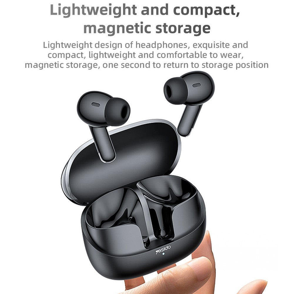YESIDO TWS26 Deep Bass In-Ear Headphones TWS Bluetooth-compatible 5.3 Earbuds