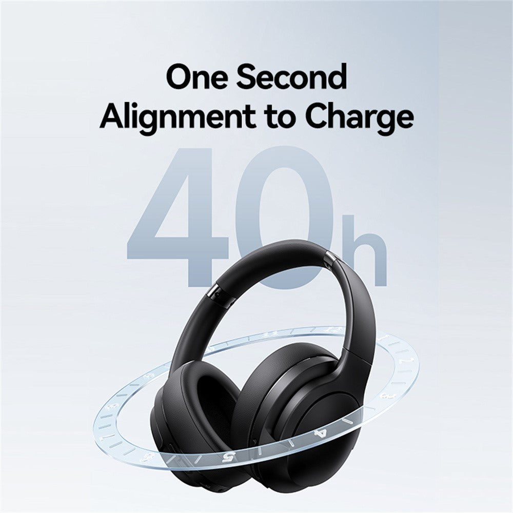 USAMS UJ29 Bluetooth-compatible Headphones Over Ear, 3 EQ Music Modes Wireless Headset