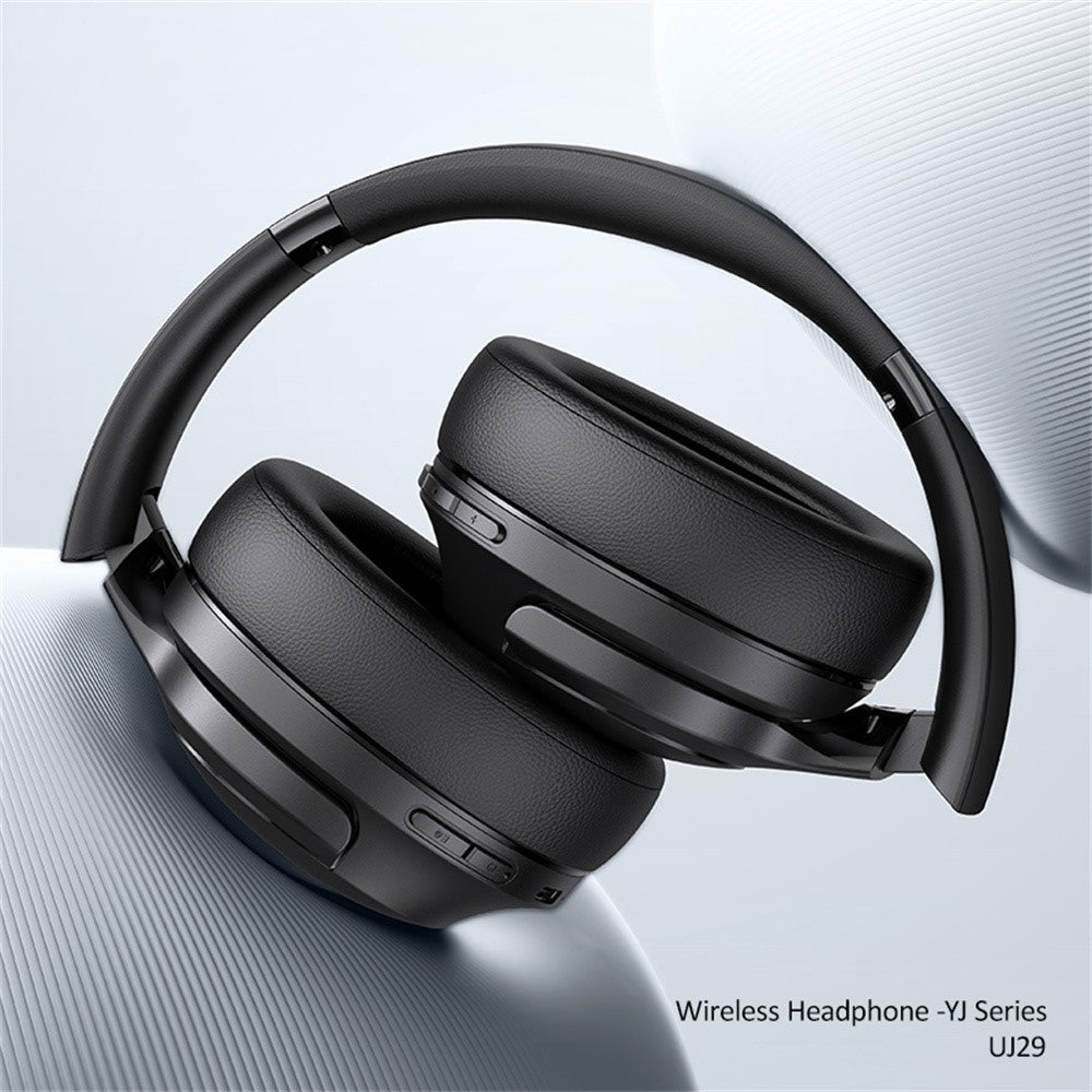 USAMS UJ29 Bluetooth-compatible Headphones Over Ear, 3 EQ Music Modes Wireless Headset