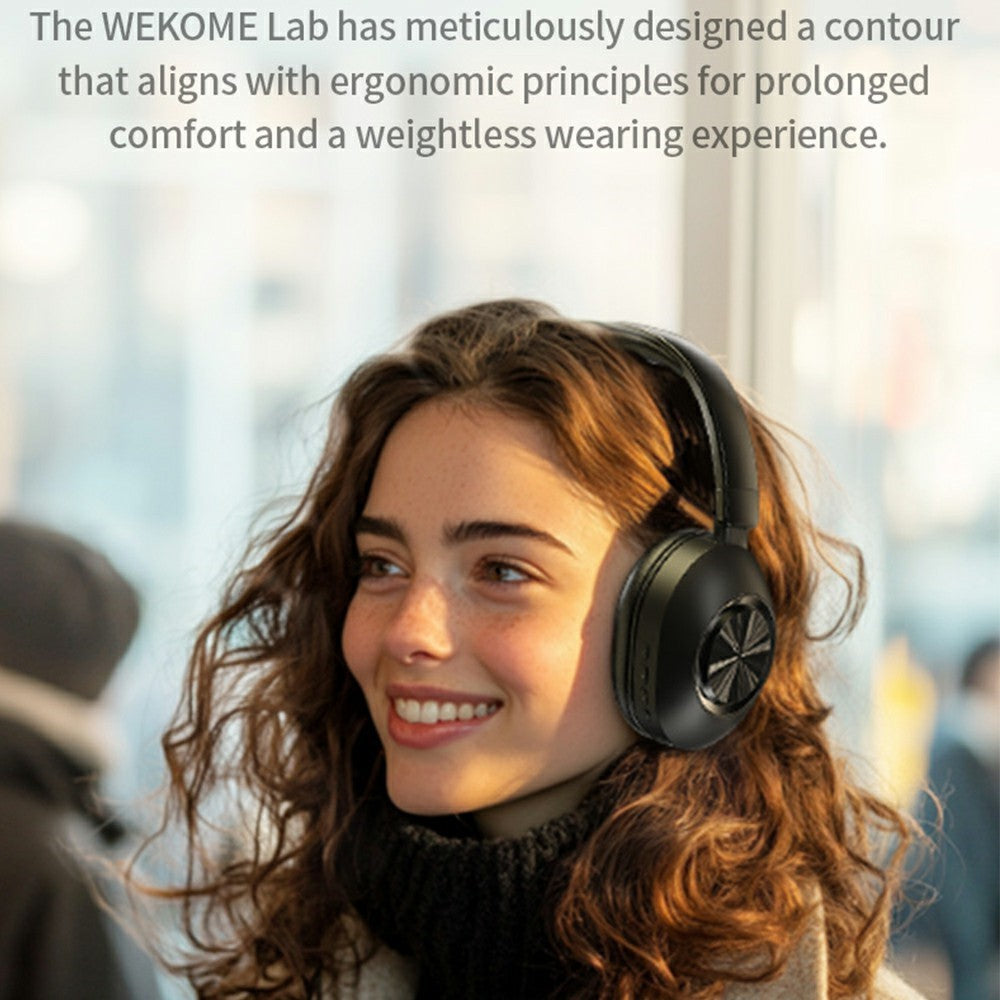 WEKOME WM-13 Wireless Headphones Foldable Bluetooth-compatible Over-Ear Headset with Microphone  /  40mm Driver