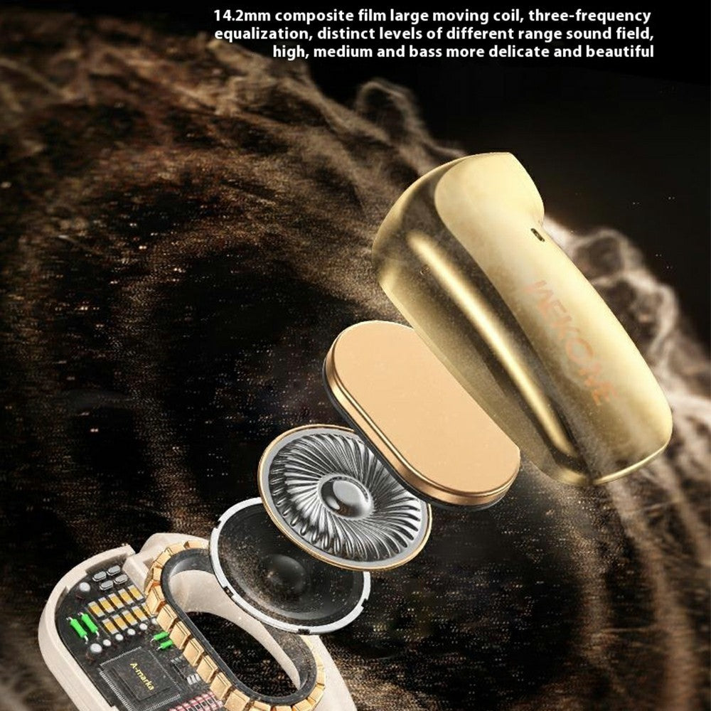 WEKOME WS-17 Open Ear Headphones Bluetooth-compatible 5.4 OWS Hanging Earphones Earbuds 15H Playtime