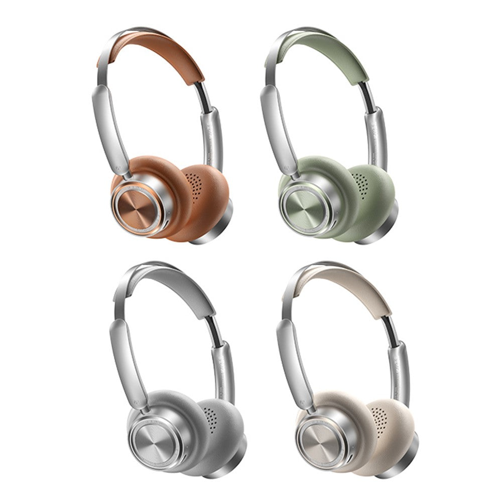 REMAX RB-830HB Wireless Headphones Retro Portable On-Ear Bluetooth-compatible Headset with ENC Noise Cancellation