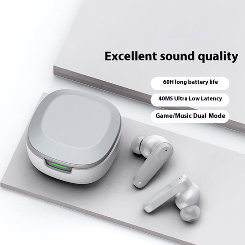 A98 ENC Noise Cancellation Wireless Headphones TWS Bluetooth-compatible Earbuds with Microphone