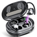 Q35 1 Pair Ear-Hook Headphones Wireless Earbuds Sport Business Headset High Definition Sound Comfortable Wear