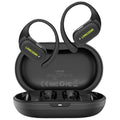 LANGSDOM TS19 Sports Wireless Earphones with Mic Ear Hook Design Bluetooth-Compatible Waterproof Music Headset