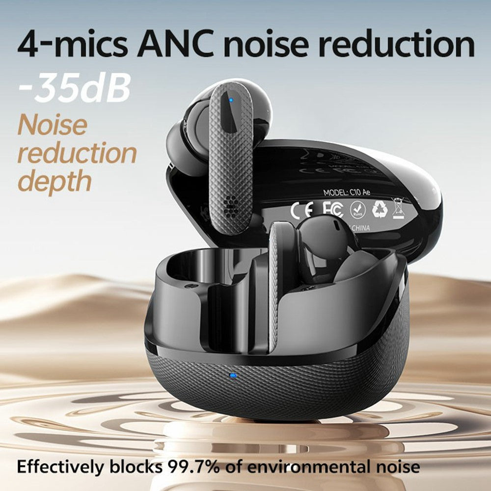 Wireless Noise Cancelling Earbuds with Dual Mic — Bluetooth 5.0 TWS Headset