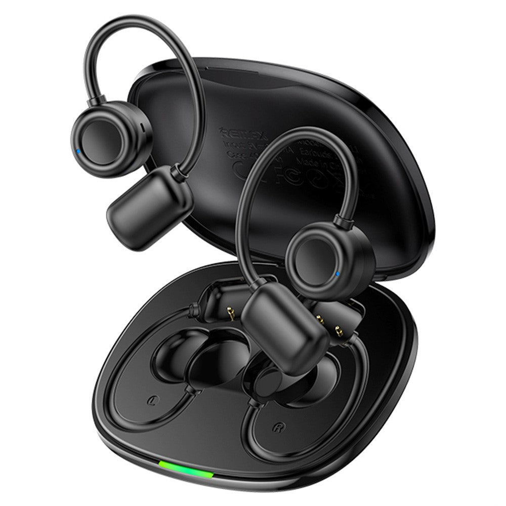 REMAX OWS-11 OWS Hanging Ear Earbuds Noise Reduction Touch Control Bluetooth-compatible Sports Earbuds