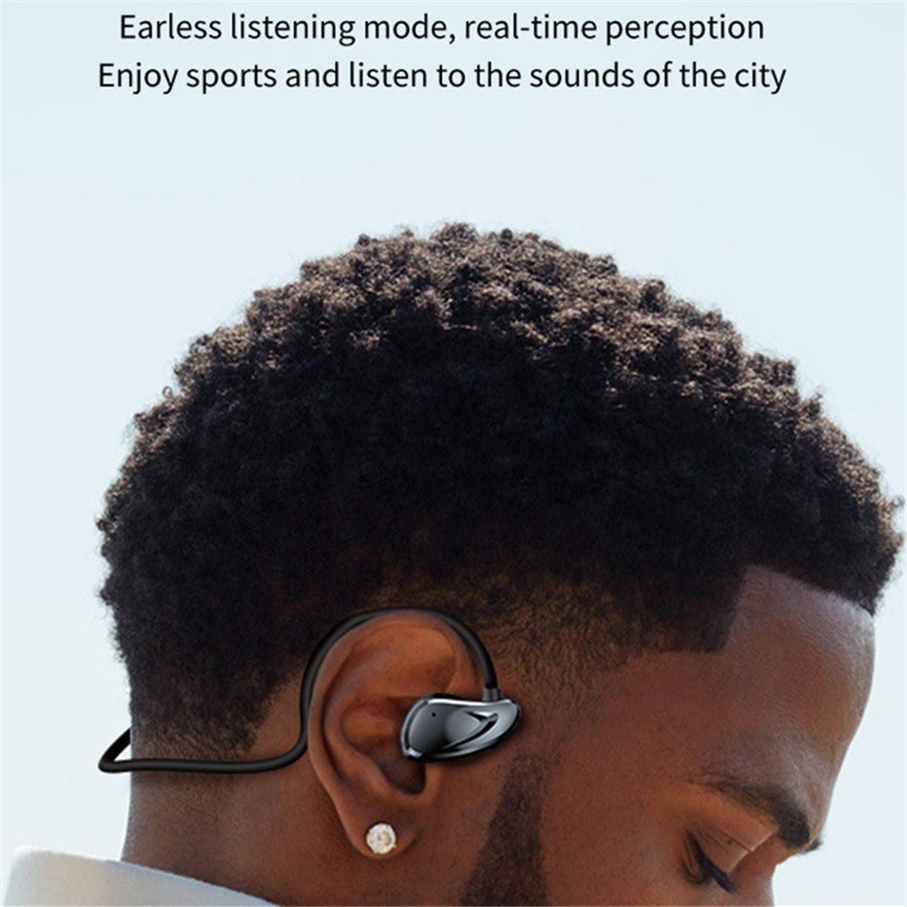 A60 Open Ear Air Conduction Headphones Bluetooth-compatible 5.3 Wireless Neckband Earphones with Mic