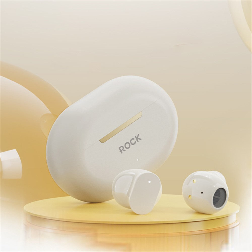 ROCK EB900 TWS Wireless Earphones Portable Stereo Music Headphones Type-C Bluetooth-compatible Earbuds