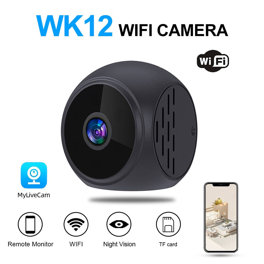 WK12 WiFi Wireless Camera Home Security Pet Baby Monitor Night Vision Indoor Camera
