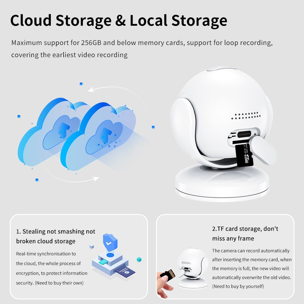 A5 Security Camera WiFi Surveillance Indoor Home Camera Motion Detection