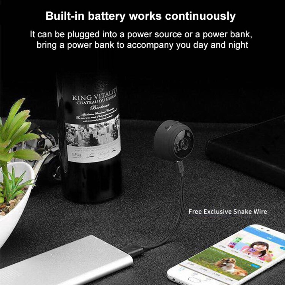 A9 Mini Camera WiFi Wireless Security Protection Remote Monitor Video Camcorder, APP: iwfcam