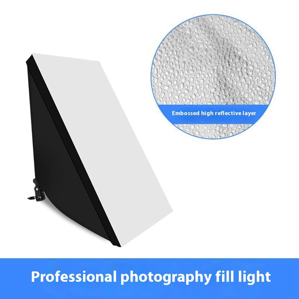 50 x 70cm Single Light Head Softbox Photography Studio Equipment for Portrait Product Shooting