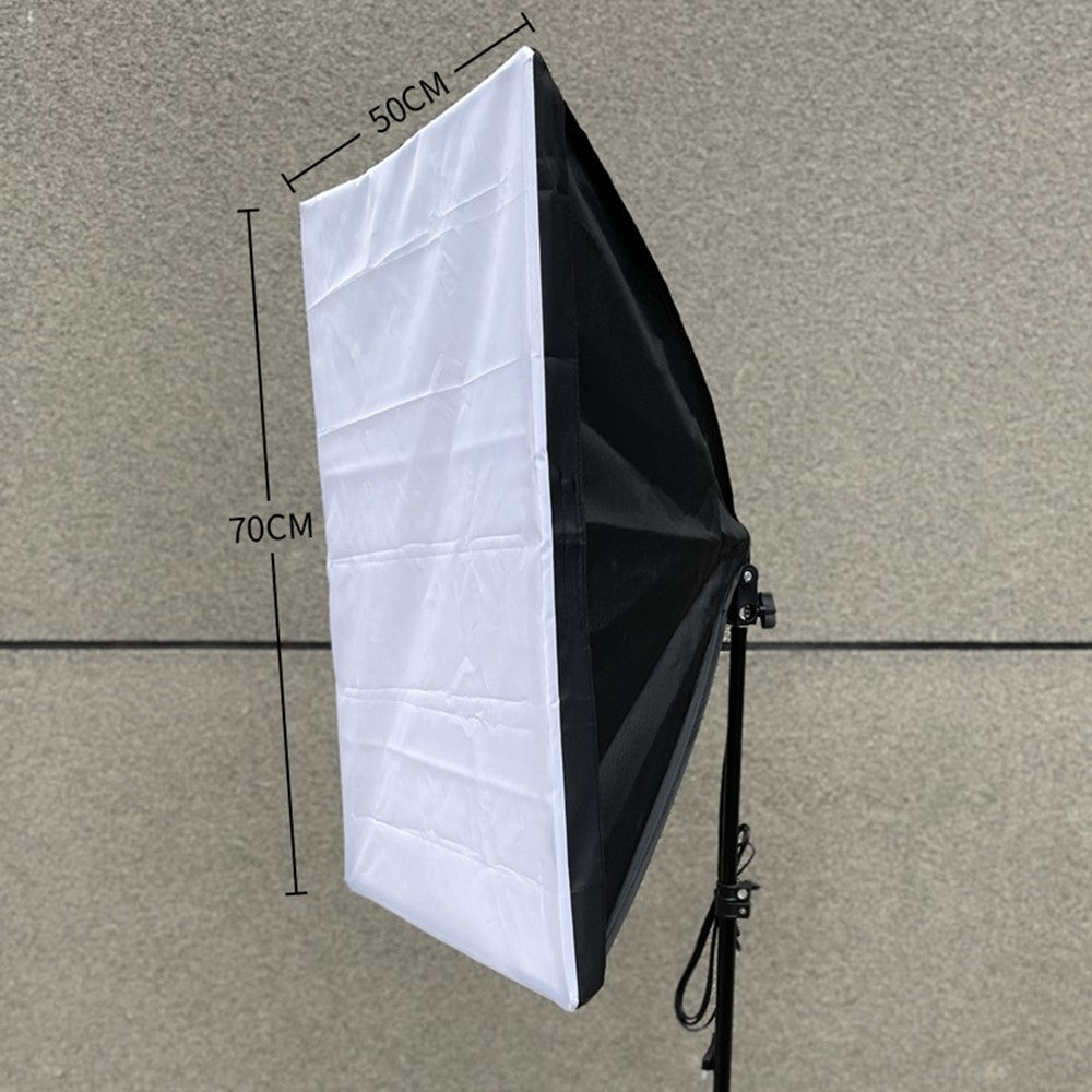 50 x 70cm Single Light Head Softbox Photography Studio Equipment for Portrait Product Shooting