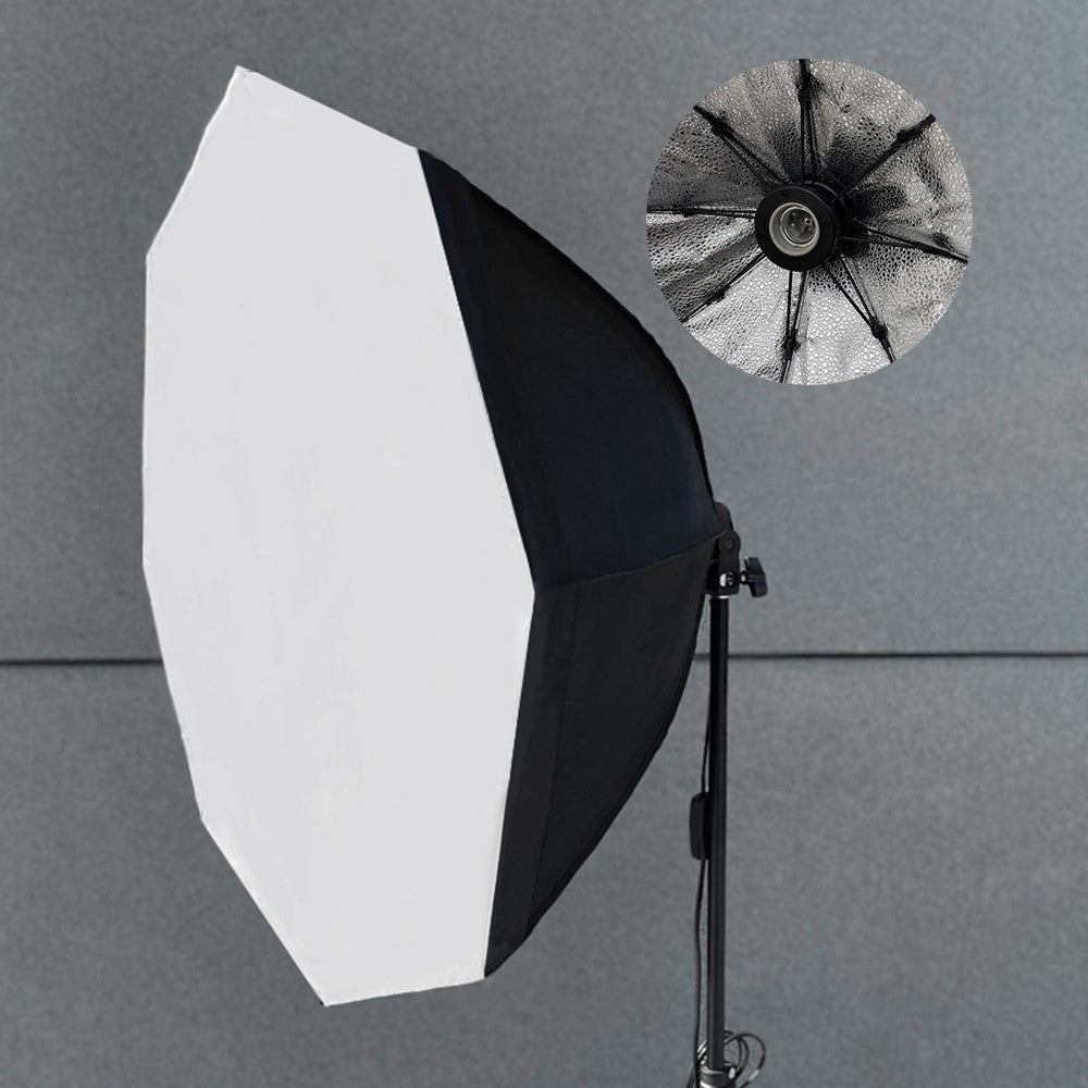 70cm Octagonal Softbox Photography Studio Lighting Equipment with Single Light Head