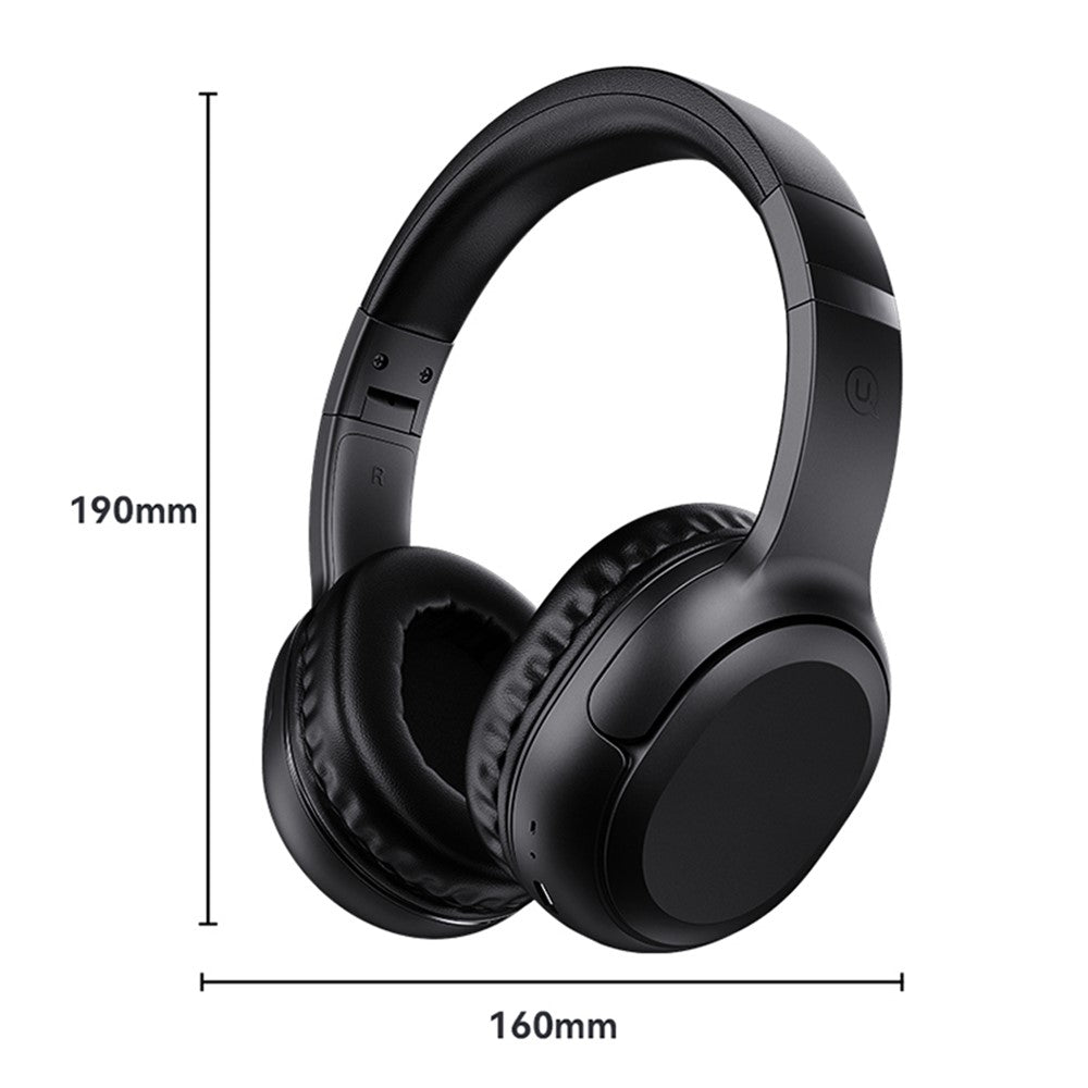 USAMS YG23 Bluetooth-compatible 5.3 Headphones Over Ear Headset Up to 40H Battery Life