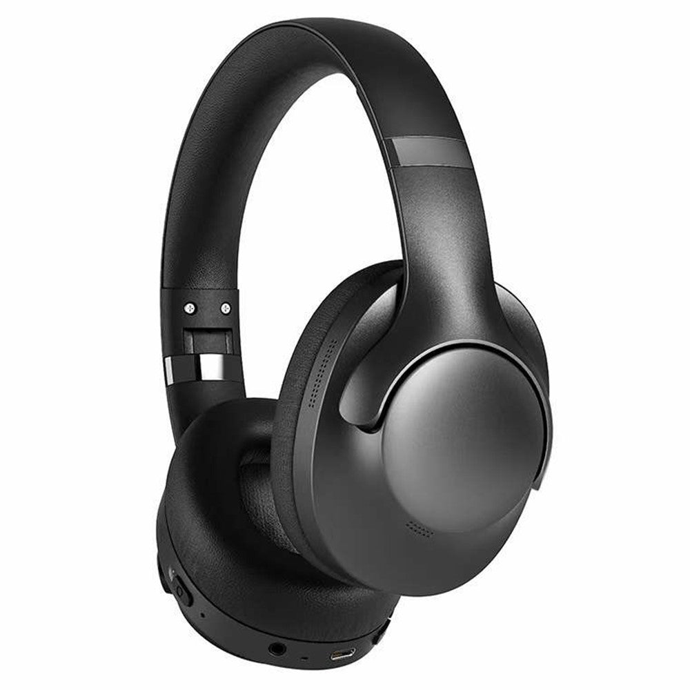 BT048 Active Noise Cancelling Wireless Headphone Bluetooth-compatible Heavy Bass Over-Ear Gaming Music Headset