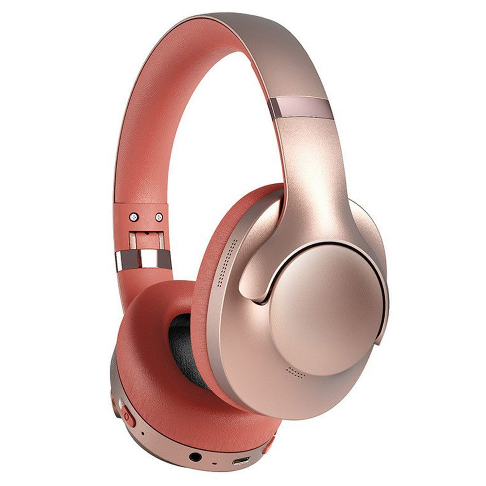 BT048 Active Noise Cancelling Wireless Headphone Bluetooth-compatible Heavy Bass Over-Ear Gaming Music Headset