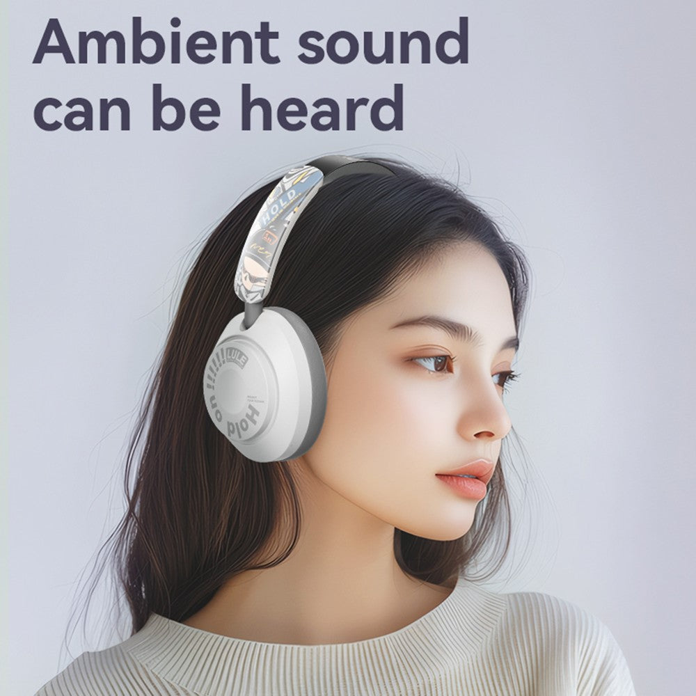 EL-GT3 Bluetooth-compatible Headphones ANC Noise Cancelling Over Ear Wireless Headset with 2.4G Receiver