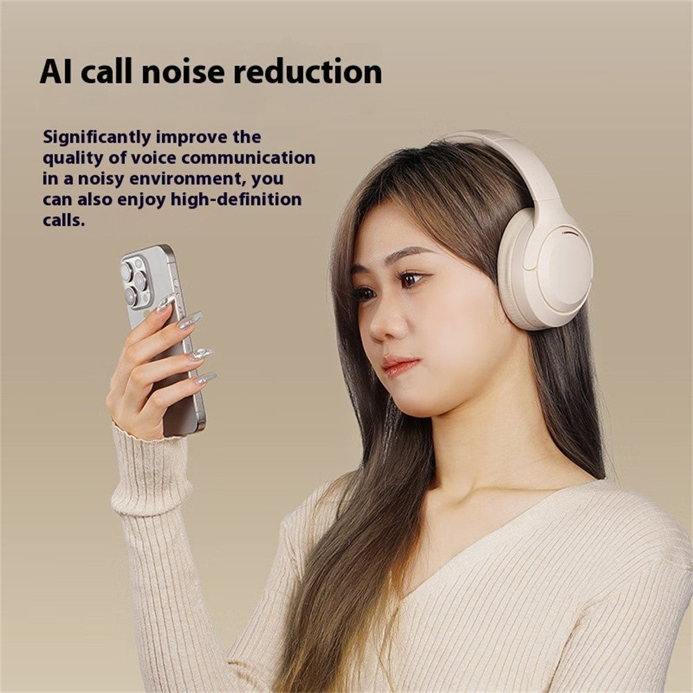 LANGSDOM HBN07 Wireless Headphone ANC Active Noise Cancelling Stereo Sound Bluetooth-Compatible Headset