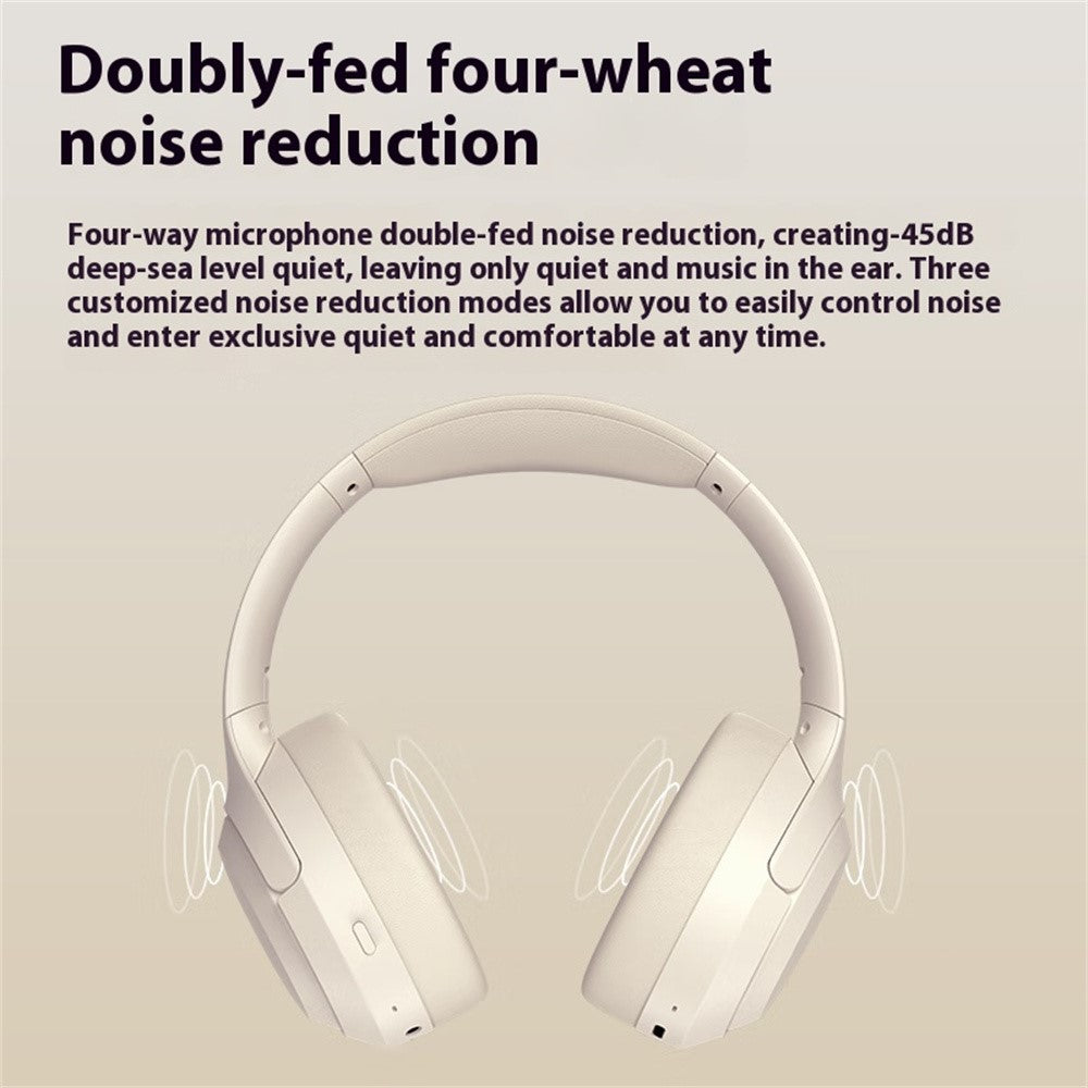 LANGSDOM HBN07 Wireless Headphone ANC Active Noise Cancelling Stereo Sound Bluetooth-Compatible Headset