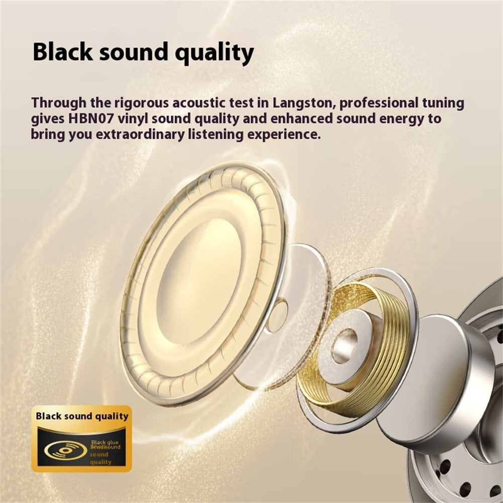 LANGSDOM HBN07 Wireless Headphone ANC Active Noise Cancelling Stereo Sound Bluetooth-Compatible Headset
