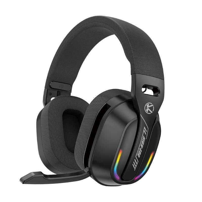 B500 Wireless Bluetooth-compatible Over Ear Headphones Deep Bass Gaming Headset with RGB Light