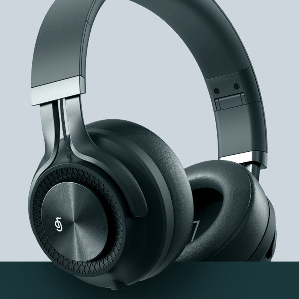 FINGERTIME Wireless Headset Foldable Bluetooth-compatible ANC Noise Cancelling Stereo Music Headphone
