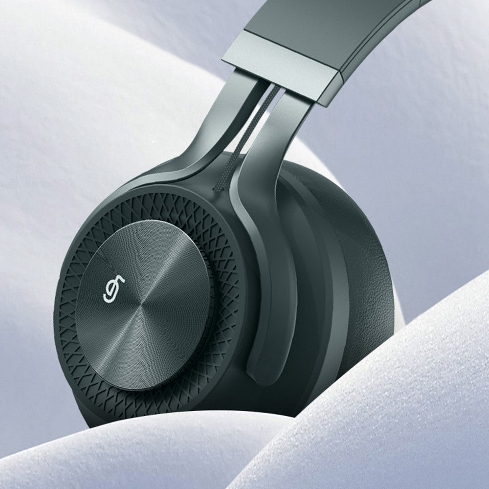 FINGERTIME Wireless Headset Foldable Bluetooth-compatible ANC Noise Cancelling Stereo Music Headphone