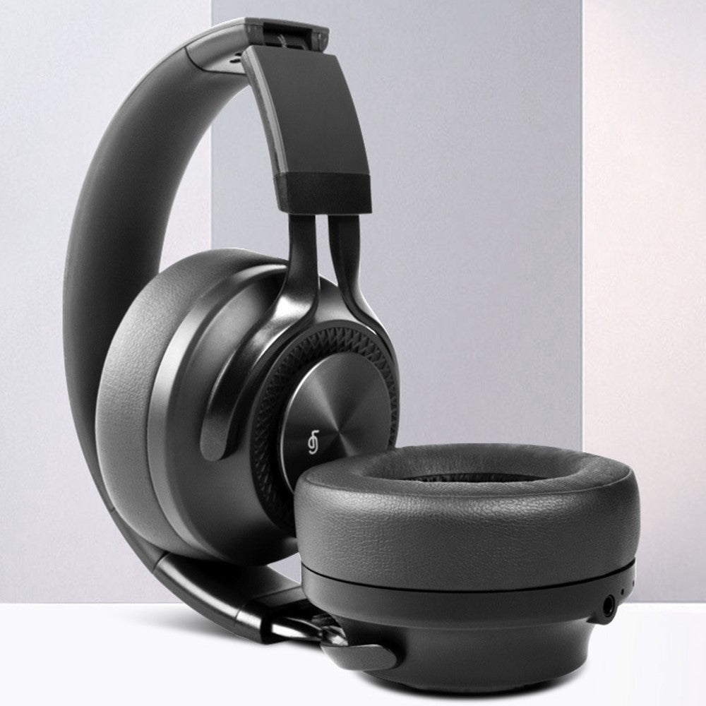 FINGERTIME Wireless Headset Foldable Bluetooth-compatible ANC Noise Cancelling Stereo Music Headphone