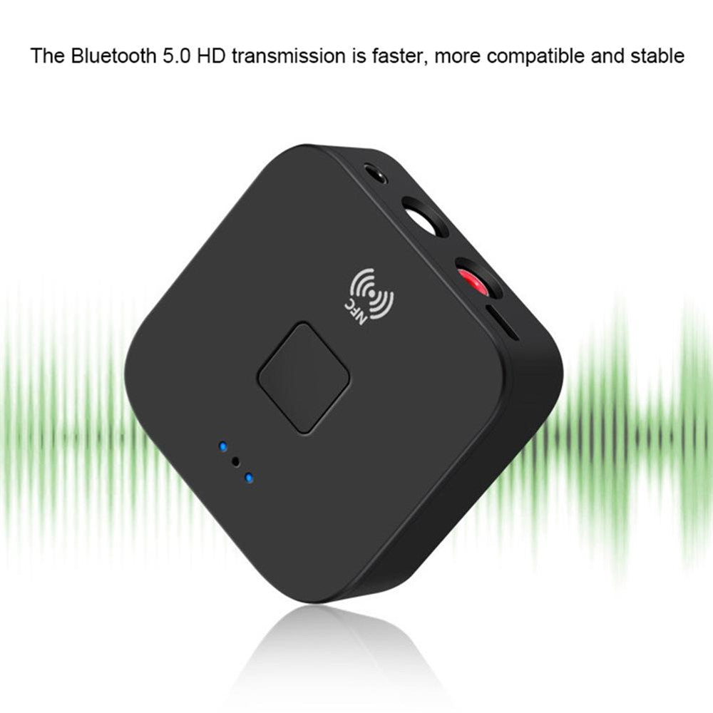 WB11 NFC Wireless Audio Receiver 3.5mm AUX 2RCA HIFI Stereo Audio Bluetooth-compatible 5.0 Adapter