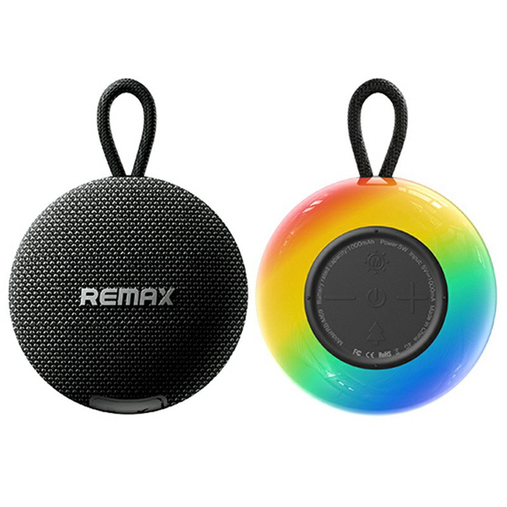 REMAX RB-M69 Portable Wireless Speaker Bluetooth-compatible 5.4 RGB Light TWS Stereo Music Speaker