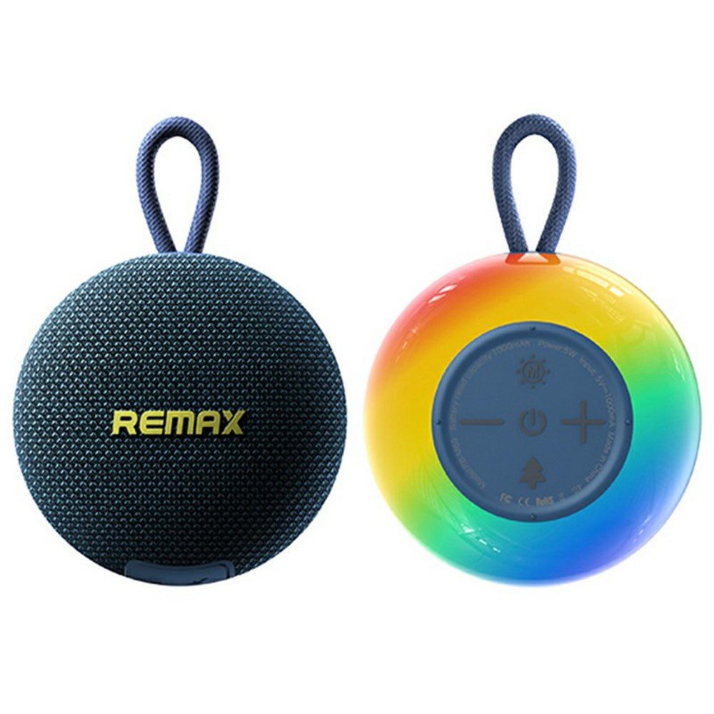 REMAX RB-M69 Portable Wireless Speaker Bluetooth-compatible 5.4 RGB Light TWS Stereo Music Speaker