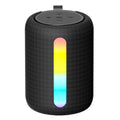 ROCK S56 Fabric Mesh BT Speaker with Ambient Light Stereo Sound Multi-Connection Portable Speaker