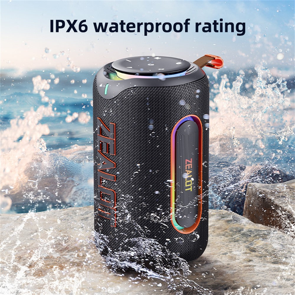 ZEALOT-MP1 Portable Bluetooth-Compatible Speaker 60W Enhanced Bass Waterproof Loudspeaker